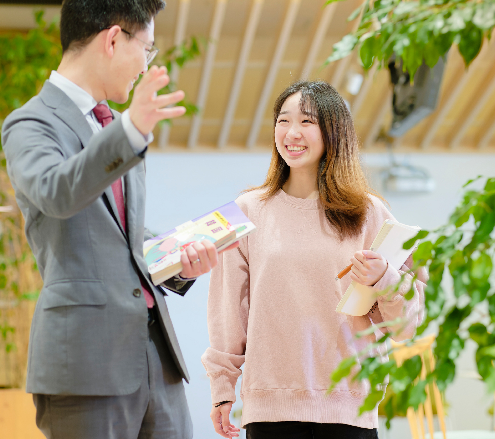 英語専攻4年 菅原 花さん